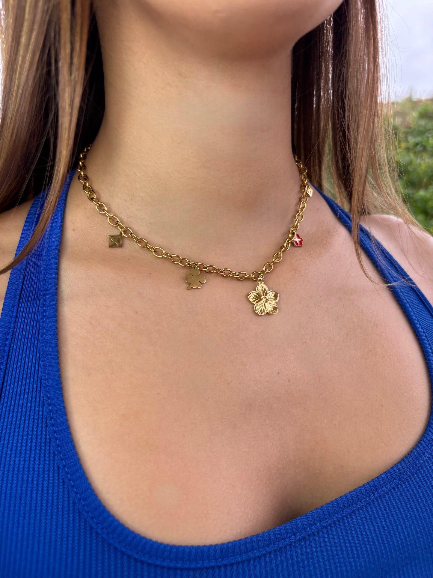 Collier “Charms de Chance”