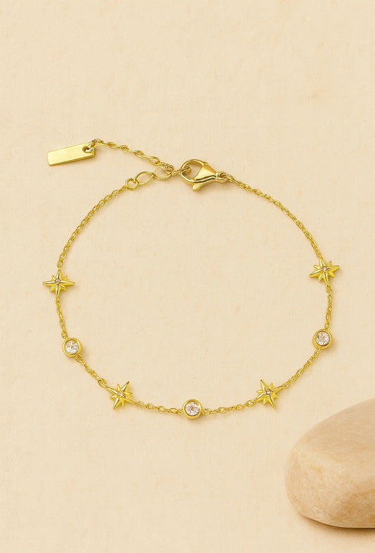 Bracelet Stella – Acier Inoxydable Or