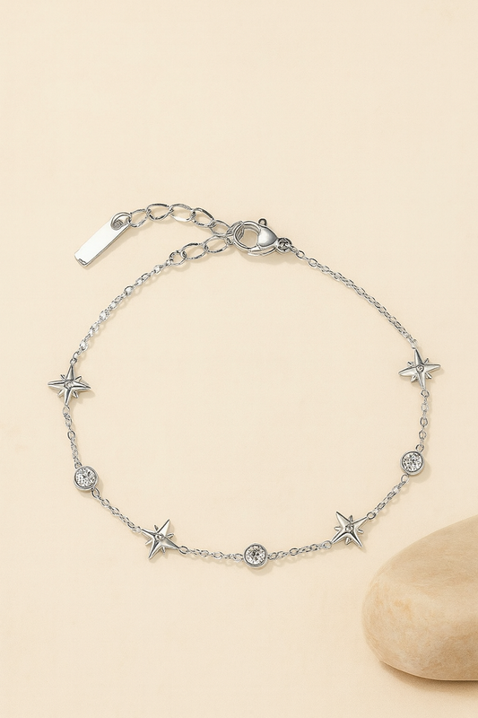 Bracelet Stella – Acier Inoxydable Argent