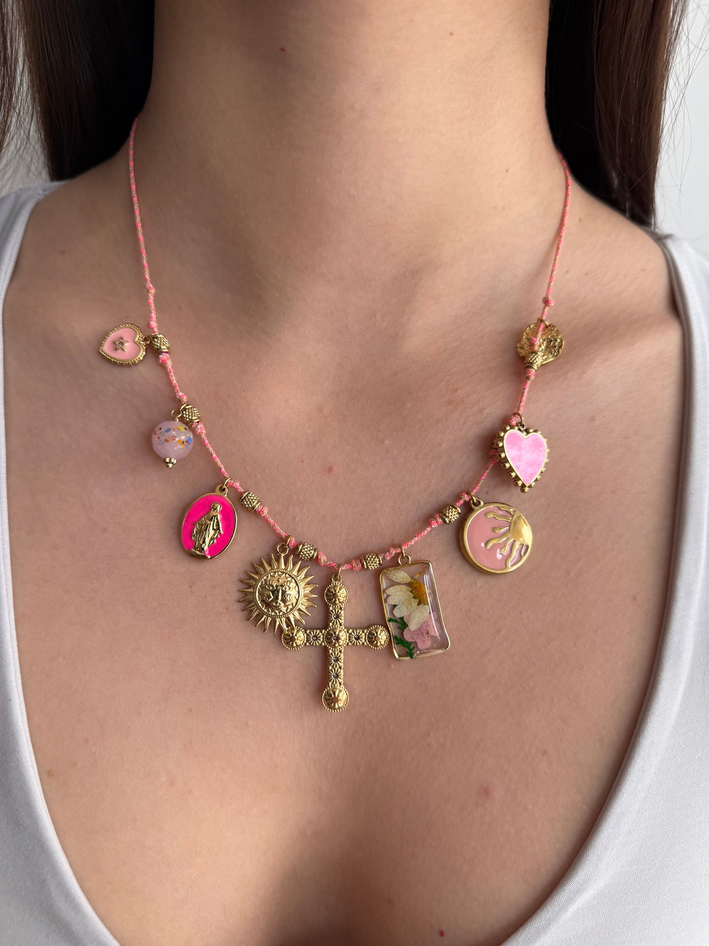 Collier Croix Divine – Acier Inoxydable