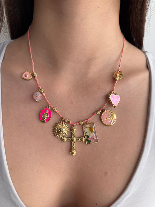 Collier Croix Divine – Acier Inoxydable